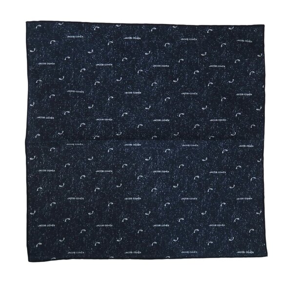 JACOB COHEN logo print bandana scarf NWOT - Picture 1 of 4